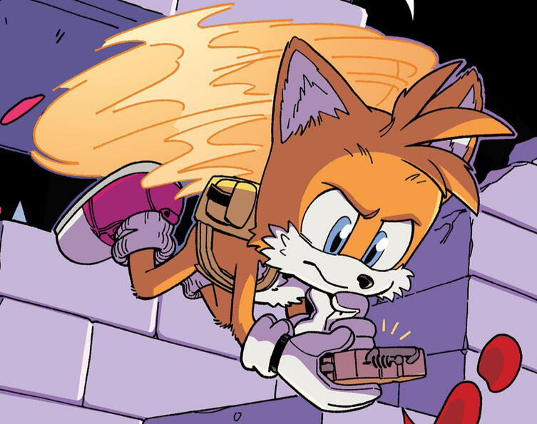 Tails in the IDW Sonic Comics